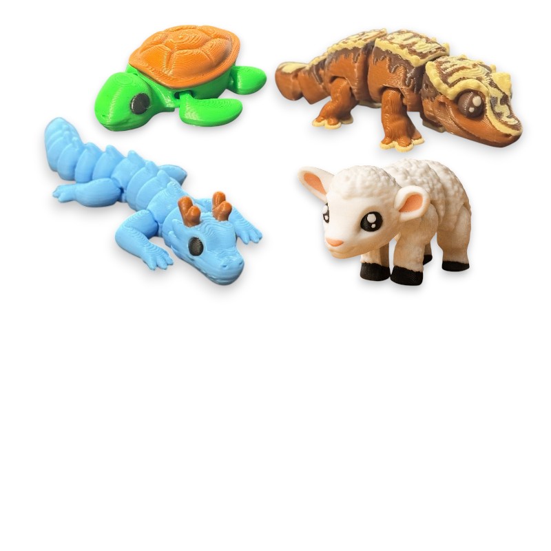 3D Printed Small Creatures